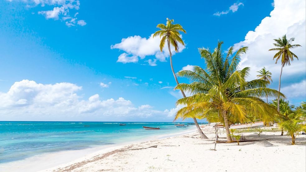 Weißer Sandstrand zu Weihnachten: An diesen Zielen – wie der Dominikanischen Republik – können Sie dem deutschen Winter entkommen.