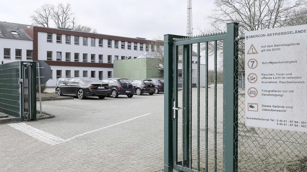•Der Firmensitz des Windpark-Unternehmens „Alterric“ liegt in diesem Enercon-Gebäude am Holzweg bei Wallinghausen. Archivfoto: Helmut Vortanz