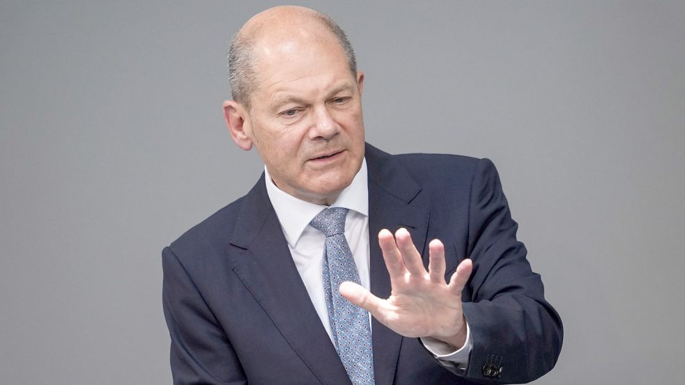 SPD-Kanzlerkandidat Olaf Scholz hat indirekt Kritik an der Staatsanwaltschaft Osnabrück geäußert. Foto: dpa/Kay Nietfeld