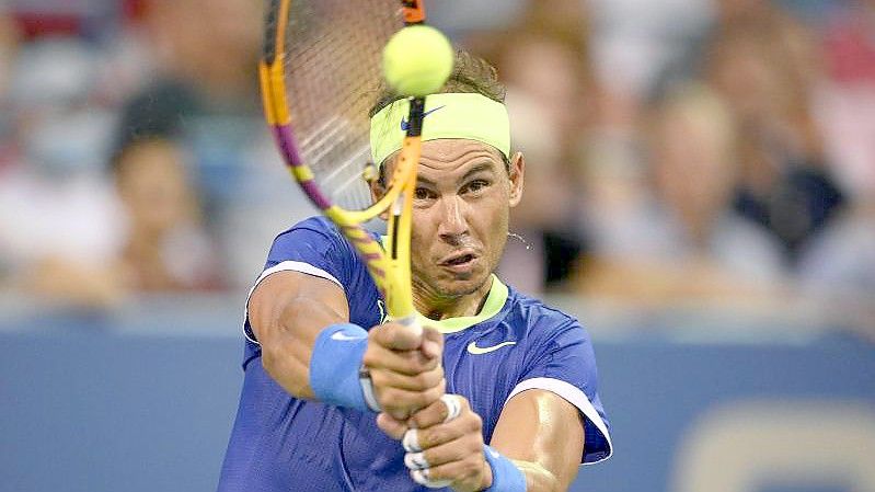 Rafael Nadal verlor bei seinem Comeback. Foto: Nick Wass/AP/dpa