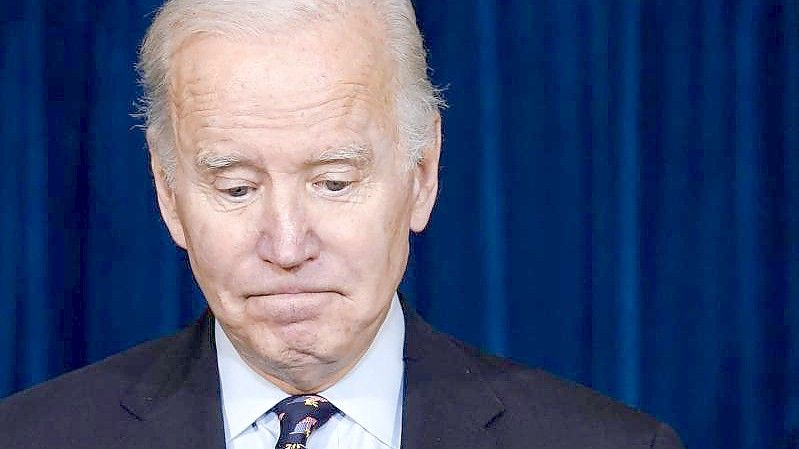 „Jeder andere Aspekt der Wirtschaft brummt“: US-Präsident Joe Biden. Foto: Carolyn Kaster/AP/dpa