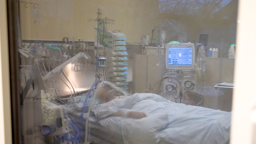 Viele der verstorbenen Covid-Patienten wurden auf der Intensivstation behandelt, wie hier in der Uniklinik Kiel. Archivfoto: DPA