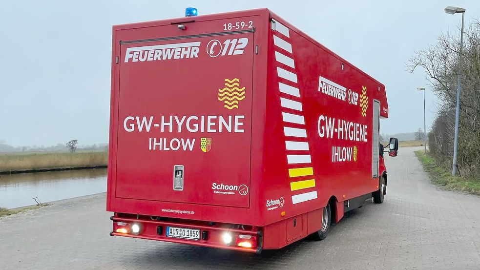 Für zwei Jahre wurde das neue Fahrzeug gemietet. Foto: Feuerwehr Ochtelbur