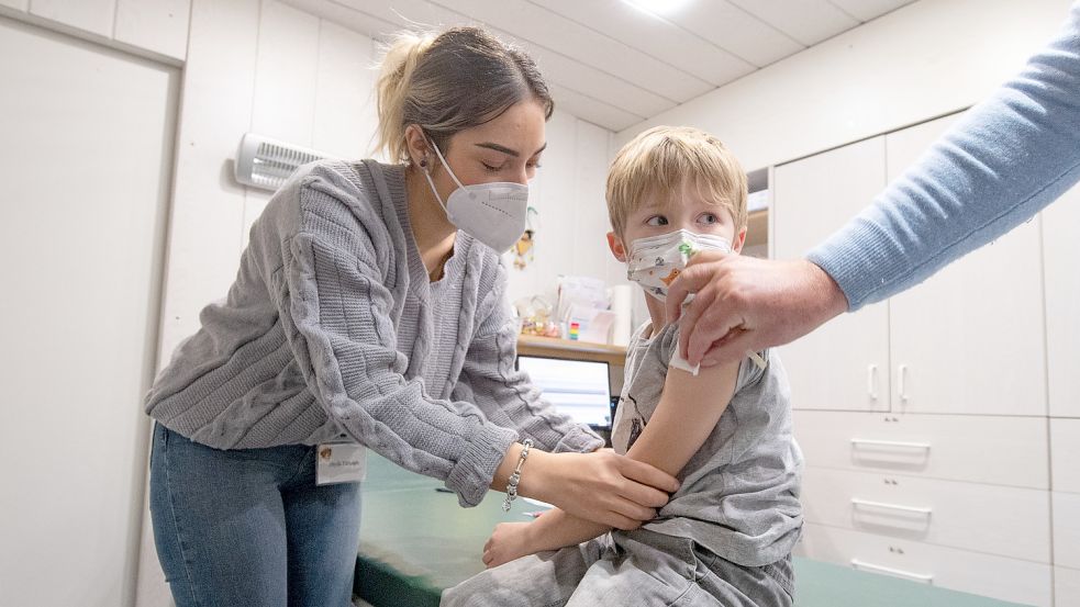 In Ostfriesland gibt es eine große Nachfrage nach Corona-Impfungen für Kinder unter zwölf Jahren. Foto: DPA