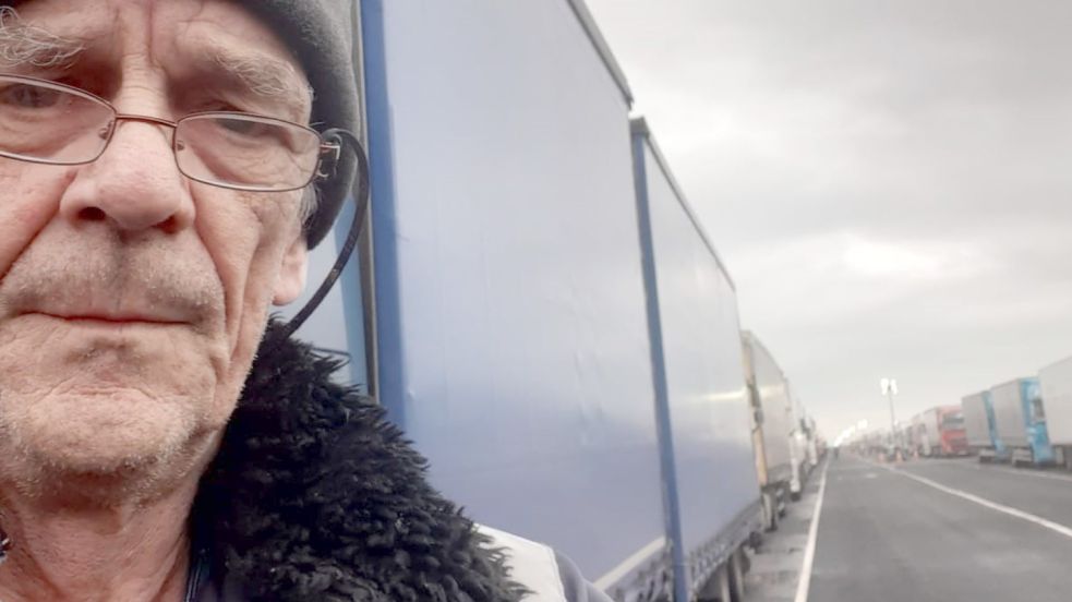 Vor einem Jahr steckte der Bielefelder Peter Grieve auf dem stillgelegten Flughafen Manston fest. Heiligabend hatte er es noch nach Hause geschafft. Jetzt berichtet er vom ersten Brexit-Jahr. Foto: Peter Grieve