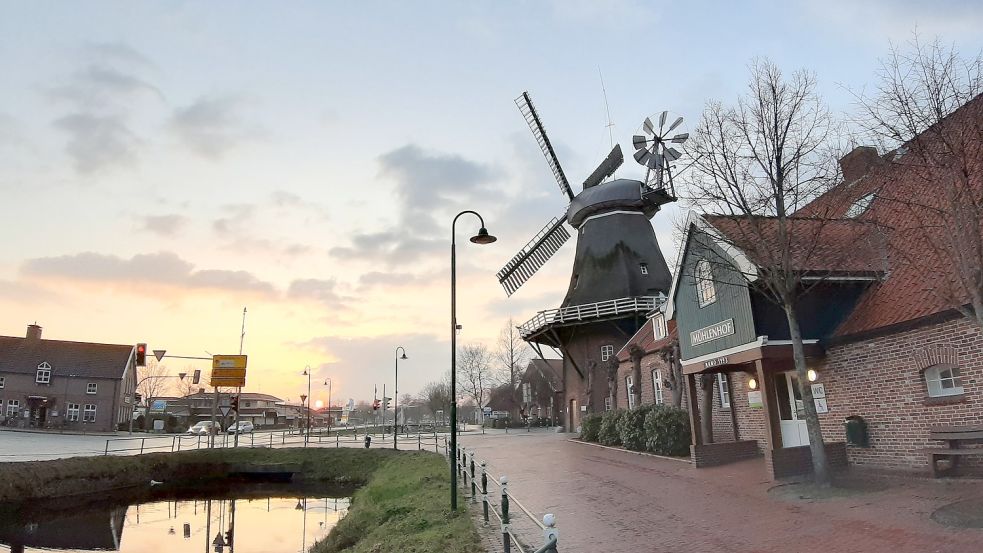 Neben der Mühle in Ostgroßefehn ist eine der Kindertagesstätten in der Gemeinde Großefehn untergebracht. Foto: Ann-Kathrin Stapf