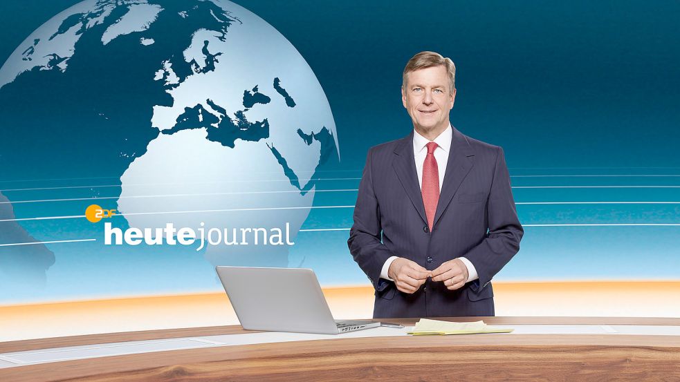 Claus Kleber moderiert am Donnerstagabend zum letzten Mal das ZDF-„heute journal“. Foto: dpa/Klaus Weddig