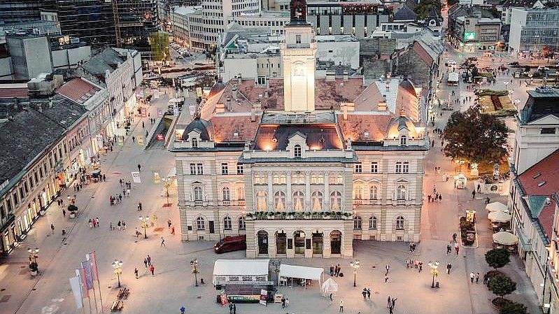 Die nordserbische Stadt Novi Sad ist Kulturhauptstadt 2022. Foto: Jelena Ivanovic/Stiftung Novi Sad 2021/dpa