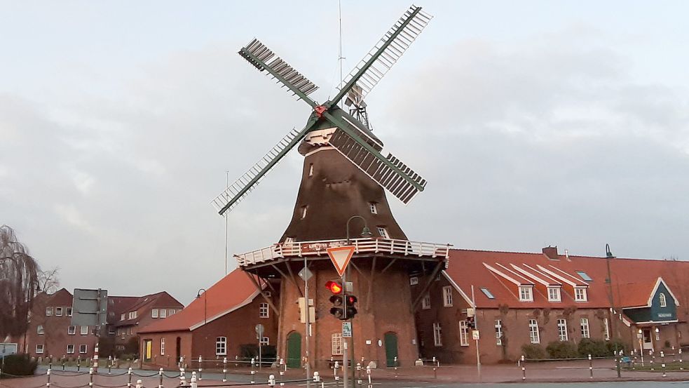 Die Mühle in Ostgroßefehn. Foto: Ann-Kathrin Stapf