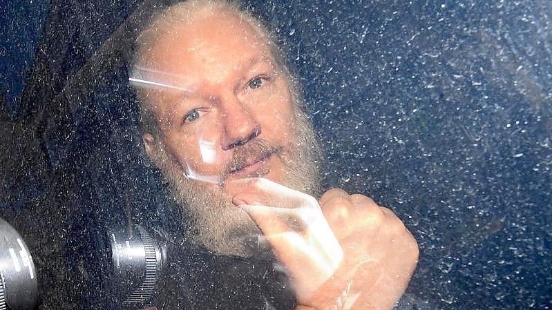 Julian Assange sitzt seit 1000 Tagen im Londoner Gefängnis Belmarsh. Foto: Victoria Jones/PA Wire/dpa