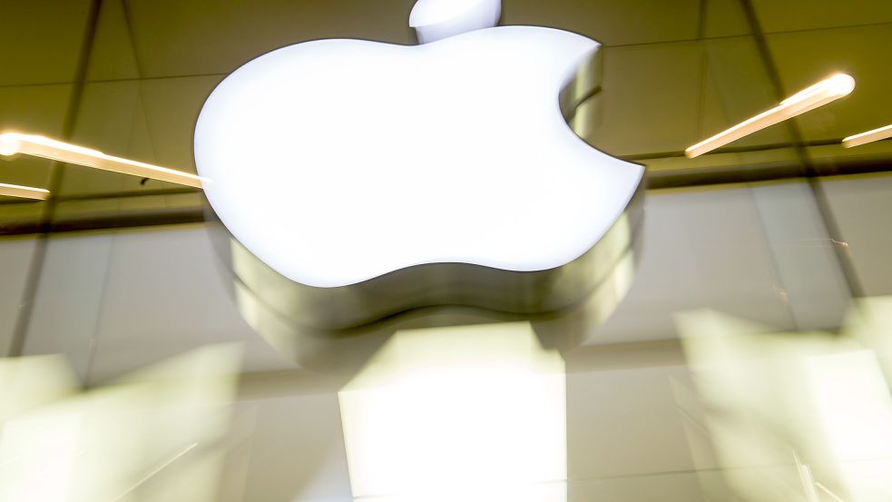 Der US-Tech-Gigant Apple erreicht einen Börsenwert von drei Billionen US-Dollar. Foto: Peter Kneffel