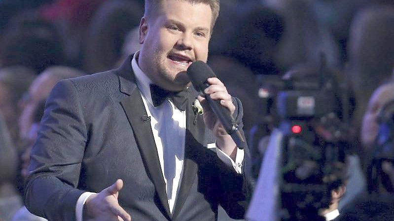 James Corden moderiert die US-Talkshow „The Late Late Show with James Corden“. Foto: Matt Sayles/Invision/AP/dpa