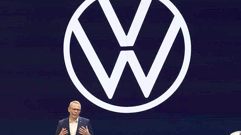 VW-China-Chef Stephan Wöllenstein. Foto: Ng Han Guan/AP/dpa