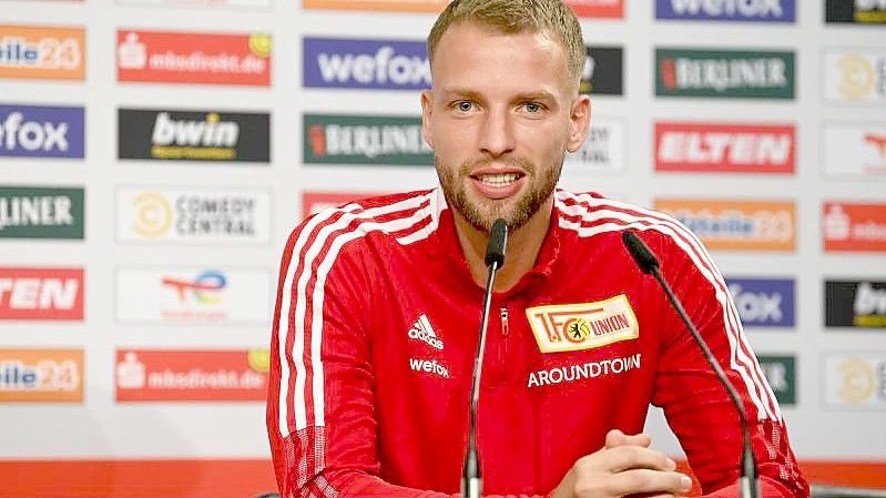 Abwehrspieler Marvin Friedrich wechselt vom 1. FC Union Berlin zu Borussia Mönchengladbach. Foto: Matthias Koch/dpa