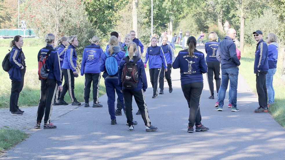 Das Hinspiel zwischen Rahe und Dietrichsfeld endete mit einem Erfolg der Gäste. Am 12. Spieltag steht das Rückspiel beim Ersten aus Dietrichsfeld an. Foto: Wilfried Gronewold