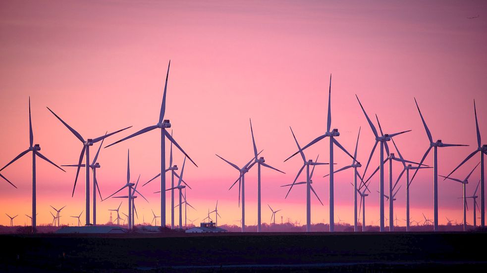 Windenergie: Die Wende zur grünen Energie könnte laut EZB-Direktorin Isabel Schnabel mittelfristig für höhere Preise in der Eurozone sorgen. Foto: Christian Charisius/dpa