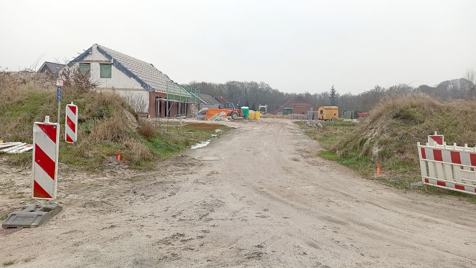 In Ihlow wird derzeit fleißig gebaut. Die Nachfrage nach Grundstücken ist aber weiter groß. Foto: Imke Cirksena