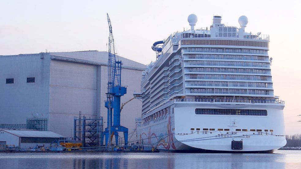 Die Papenburger Meyer Werft hat Corona-Hilfen in Millionen-Höhe beantragt. Foto: Ostfriesen.tv