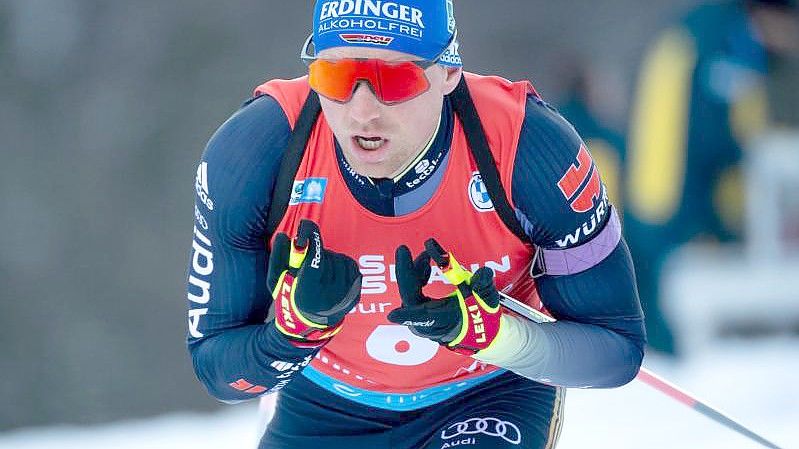 Erik Lesser erwartet keine besondere Olympia-Stimmung. Foto: Sven Hoppe/dpa