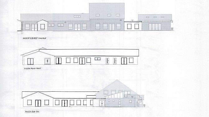 So soll der Kita-Anbau nach den Plänen der Verwaltung aussehen. Foto: Gemeinde Ihlow