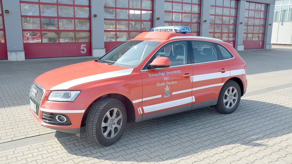 Dem Norder Stadtbrandmeister steht dieses Kommandofahrzeug zur Verfügung. In Ihlow wird so ein Auto vorerst nicht angeschafft. Foto: Feuerwehr Norden