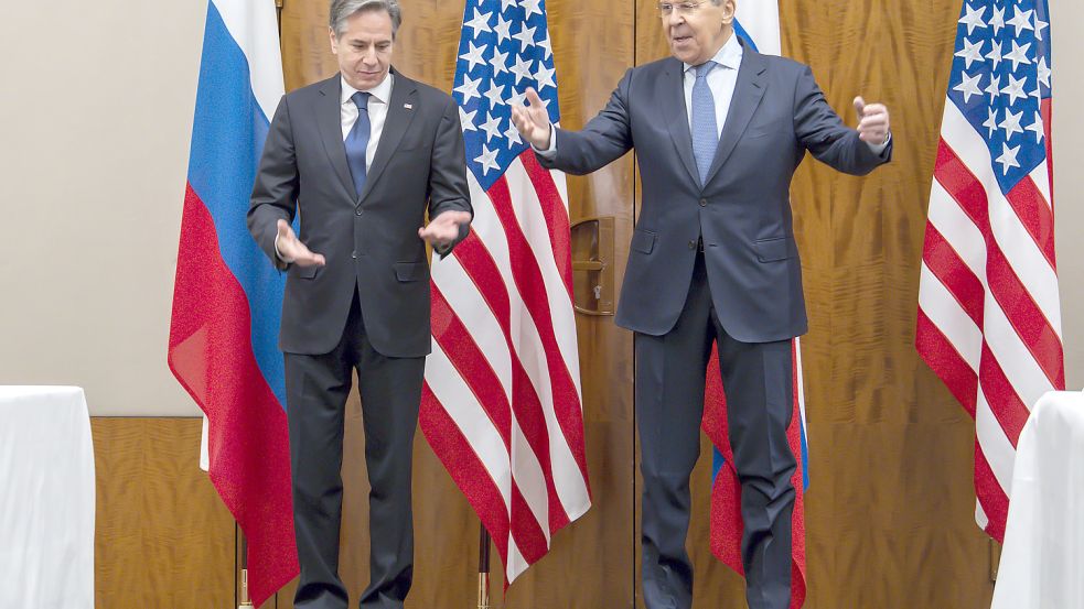 US-Außenminister Blinken in der Schweiz Foto: KEYSTONE