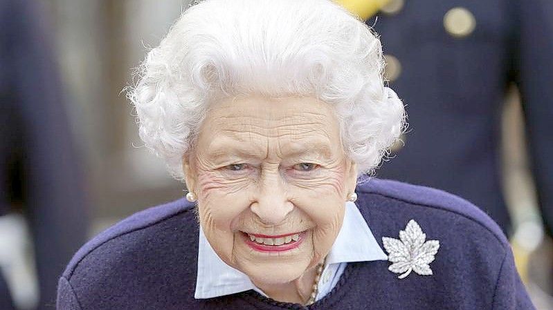 Die britische Königin Elizabeth II. Foto: Steve Parsons/PA Pool/AP/dpa