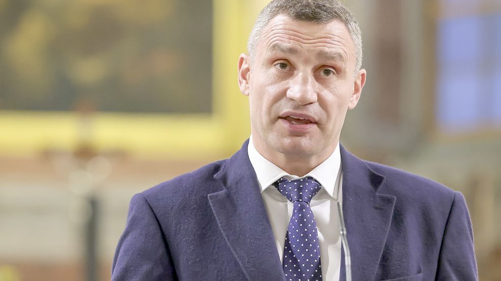 Klitschko bittet Bundesregierung um Unterstützung. TEST Foto: Jan Woitas