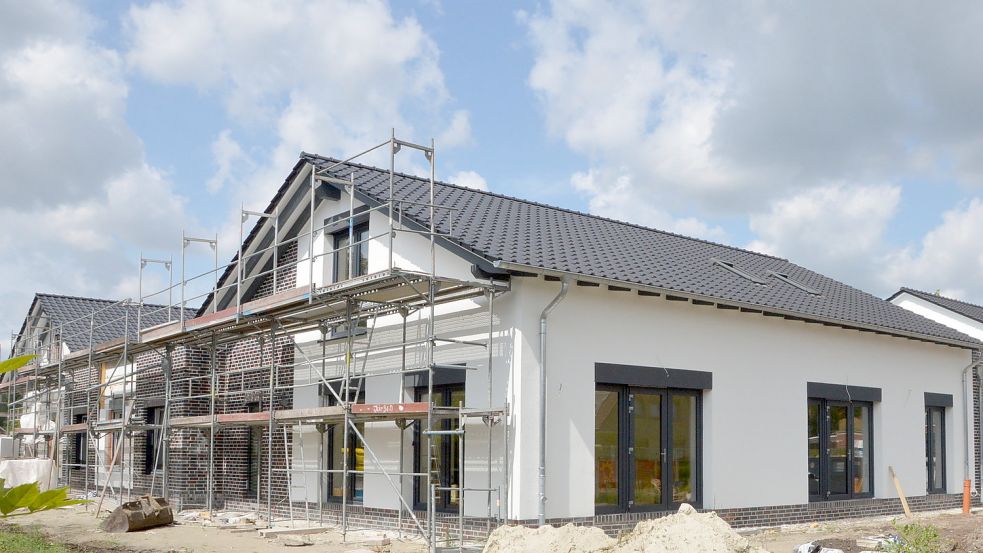 Ein mittlerweile längst fertiggestellter Kitaneubau in Rechtsupweg wurde in der Vergangenheit immer wieder als Blaupause für ein ähnliches Projekt in Südbrookmerland ins Spiel gebracht. Doch ob überhaupt gebaut wird, ist fraglich. Foto: Thomas Dirks