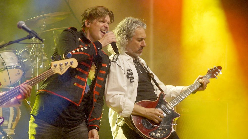 Das Konzert der Gruppe „We rock Queen“ ließ im August 2021 rund 400 Besucher für einen Moment die Pandemie vergessen und mehr oder minder ausgelassen feiern. Nun hofft die Veranstaltungsbranche im Landkreis auf baldige Lockerungen der Corona-Maßnahmen. Foto: Holger Janssen