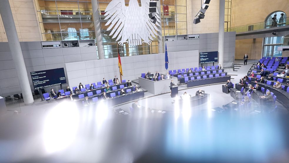 Bundestag Foto: dpa