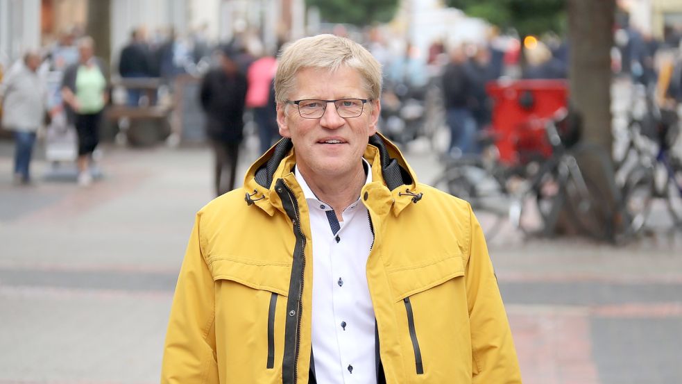 Bürgermeister Horst Feddermann hält personellen Wechsel bei Kommunen für ganz normal. Der Fachkräftemarkt sei eng, die Kommunen konkurrieren um Mitarbeiter. Karrierechancen würden entsprechend genutzt. Foto: Heino Hermanns