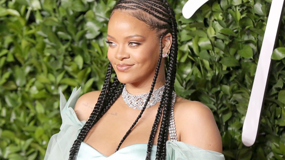 Rihanna im Dezember 2019 bei den Fashion Awards in London. Foto: imago images/Matrix