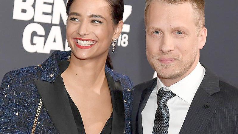 Oliver und Amira Pocher bei einer Benefizgala 2018 in München. Foto: Tobias Hase/dpa