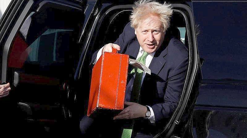 Boris Johnsons Schicksal liegt in den Händen seiner konservativen Partei. Foto: Peter Nicholls/PA Wire/dpa