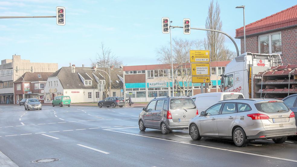 Die Ostertorkreuzung muss für ein Wochenende voll gesperrt werden. Foto: Romuald Banik