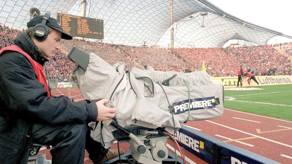 März 1991 läutete der Sender Premiere das Bezahlfernsehen in Deutschland ein. Damals hatte der Sender rund 100.000 Abonnenten. 30 Jahre später umfasst der Markt knapp 8 Millionen. Fotos: DPA
