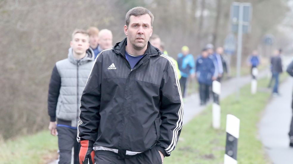 Pfalzdorfs Kapitän Mathias Cremer setzt auf einen Heimsieg gegen Rahe. Fotos: Wilfried Gronewold