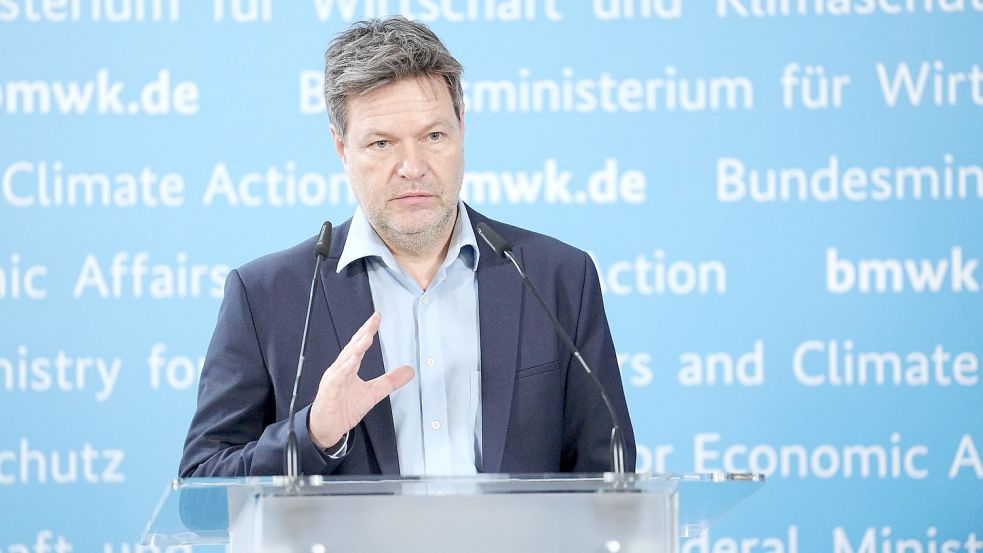 Wirtschaftsminister Robert Habeck Foto: Kay Nietfeld