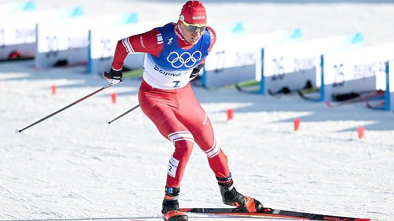 Alexander Bolschuno, Starter für das Russische Olympische Komitee, in Aktion. Foto: Hendrik Schmidt/dpa