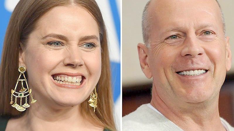 Amy Adams und Bruce Willis sind für eine „Goldene Himbeere“ nominiert. Foto: Jordan Strauss/Pedersen/Invision/AP/dpa/dpa