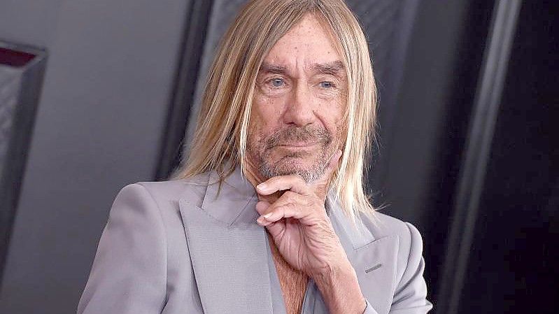 Iggy Pop bei der Verleihung der Grammy Awards im Staples Center 2020. Foto: Jordan Strauss/Invision/AP/dpa