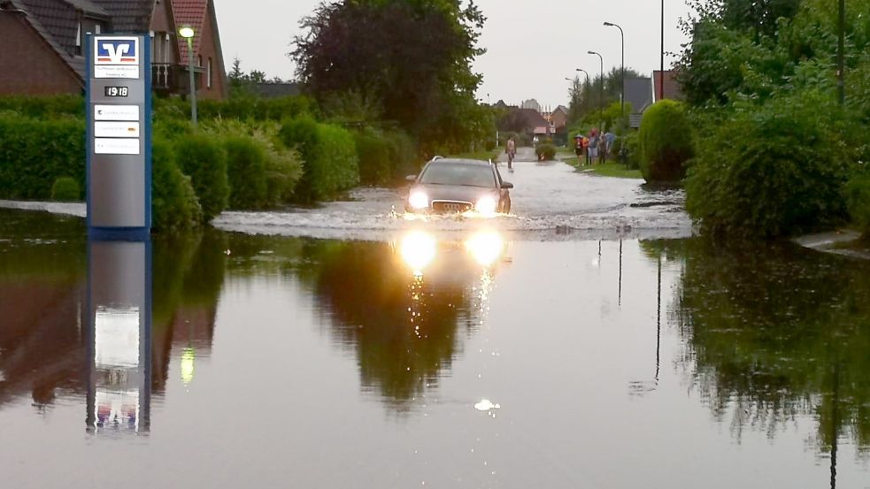 Die Behebung von Entwässerungsproblemen in Südbrookmerland beschäftigt Erdwiens seit Amtsantritt. Foto: Holger Janssen