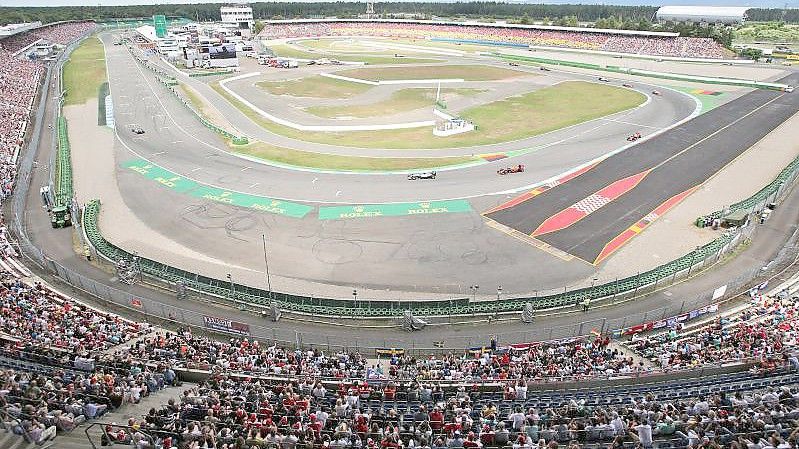 Es ist weiterhin offen, ob künftig Formel-1-Rennen in Deutschland auf dem Hockenheimring stattfinden werden. Foto: Jan Woitas/dpa-Zentralbild/dpa