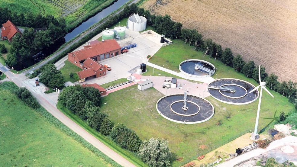 Das bestehende Klärwerk in Uthwerdum reicht nicht aus, um das Abwasser der geplanten Zentralklinik aufzunehmen. Foto: OOWV