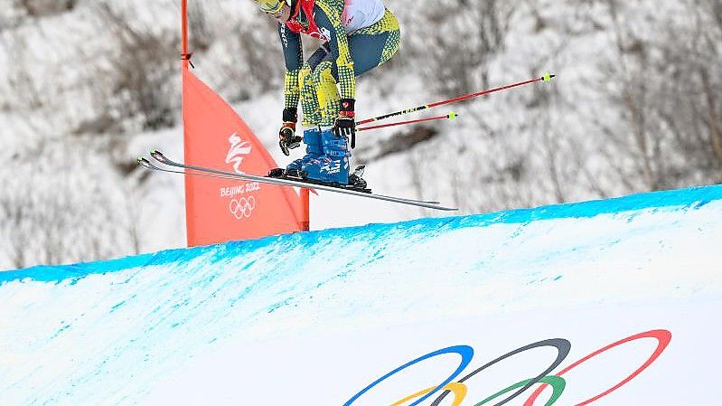 Daniela Maier ist die erste deutsche Skicrosserin, die eine olympische Medaille erringen konnte. Foto: Gian Mattia D'Alberto/LaPresse via ZUMA Press/dpa