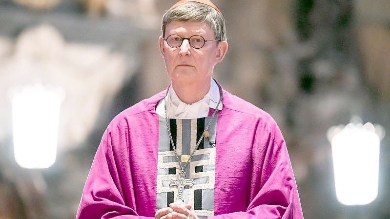 Rainer Maria Woelki, Kardinal der römisch-katholischen Kirche, Erzbischof von Köln, will seine Amtsgeschäfte am 2. März wieder aufnehmen. Foto: Andreas Arnold/dpa