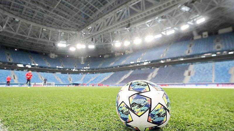 Das Endspiel der Champions League ist bisher für St. Petersburg geplant. Foto: Jan Woitas/dpa-Zentralbild/dpa