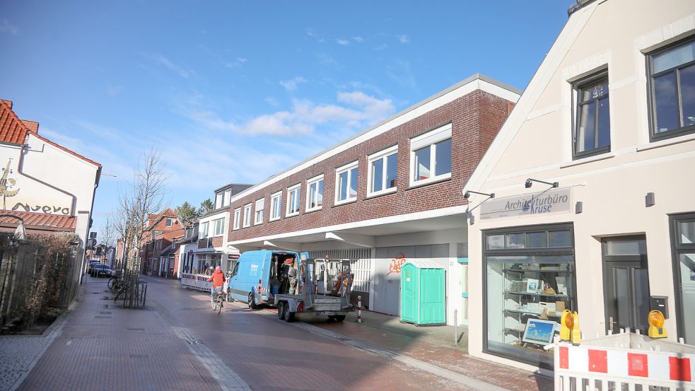 Auf dem Grundstück Wallstraße 20-24 sollen Eigentumswohnungen entstehen. Foto: Romuald Banik