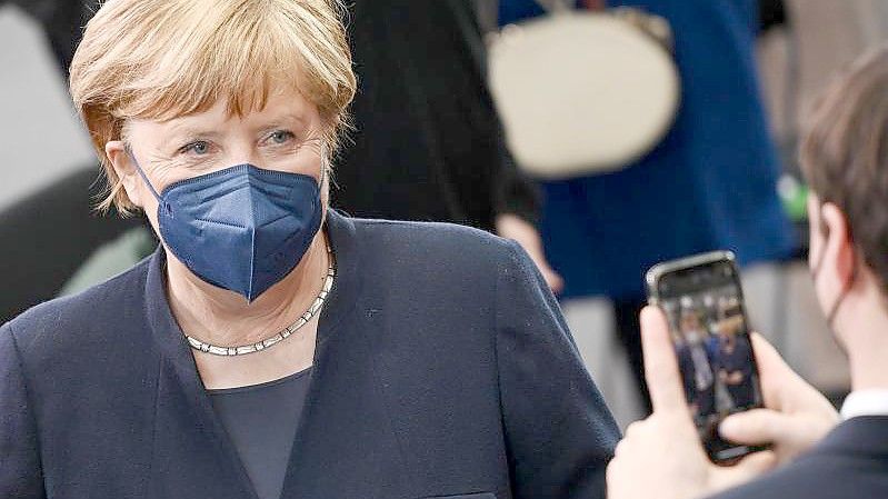 Verfolgt die aktuellen Entwicklungen mit großer Anteilnahme: Bundeskanzlerin a.D. Angela Merkel. Foto: Britta Pedersen/dpa-Zentralbild/dpa